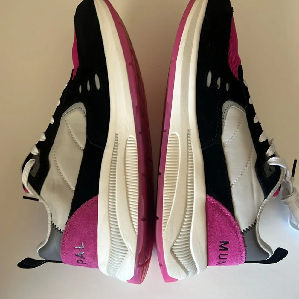 Municipal Origin Shoe-Cement Magenta Black-Unisex M8-8.5 EU42-worn twice - Picture 6 of 8